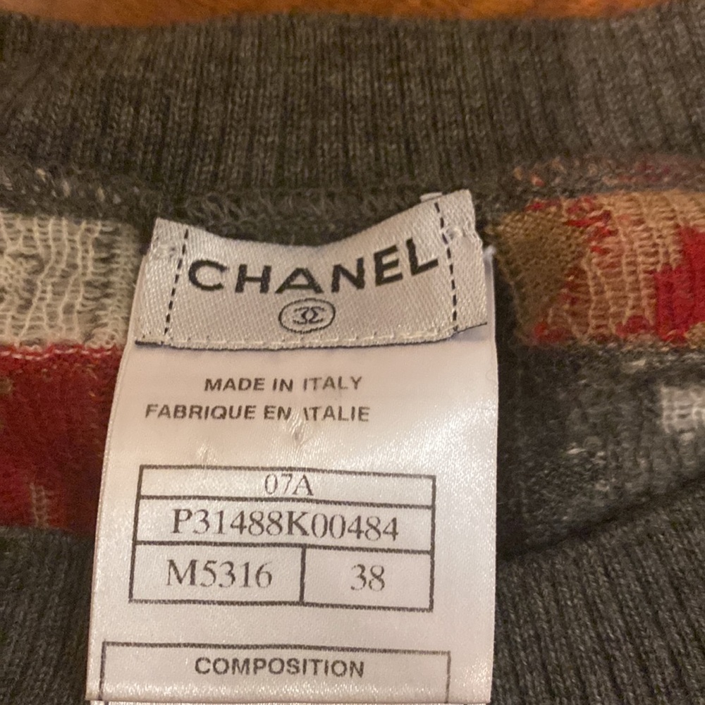 2007 Rue Cambon Sweater - Picture 2 of 5